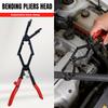 Long Reach Hose Clamp Pliers with Locking Mechanism, Extra Long Reach Hose Clamp Pliers for Hard-to-Reach Hoses