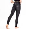 Women's Stylish Printed Faux Denim Leggings - Butt-lifting Super Stretch Plus Size Base Layer Pants