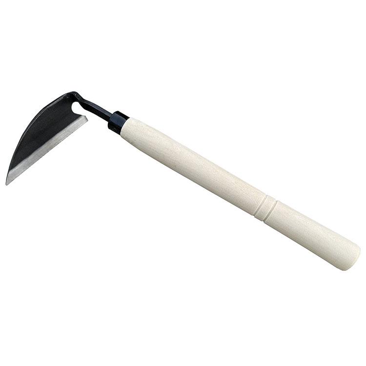 Stainless Steel Composite Sickle & Bent Handle Weeding Hoe - Farm & Garden Tool