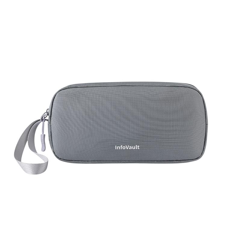 

Travel Organizer Bag Power Bank Pouch Electronics Gadgets Accessorie Case For Usb Cable Cords,Hard Drives Storage Bag сірий колір