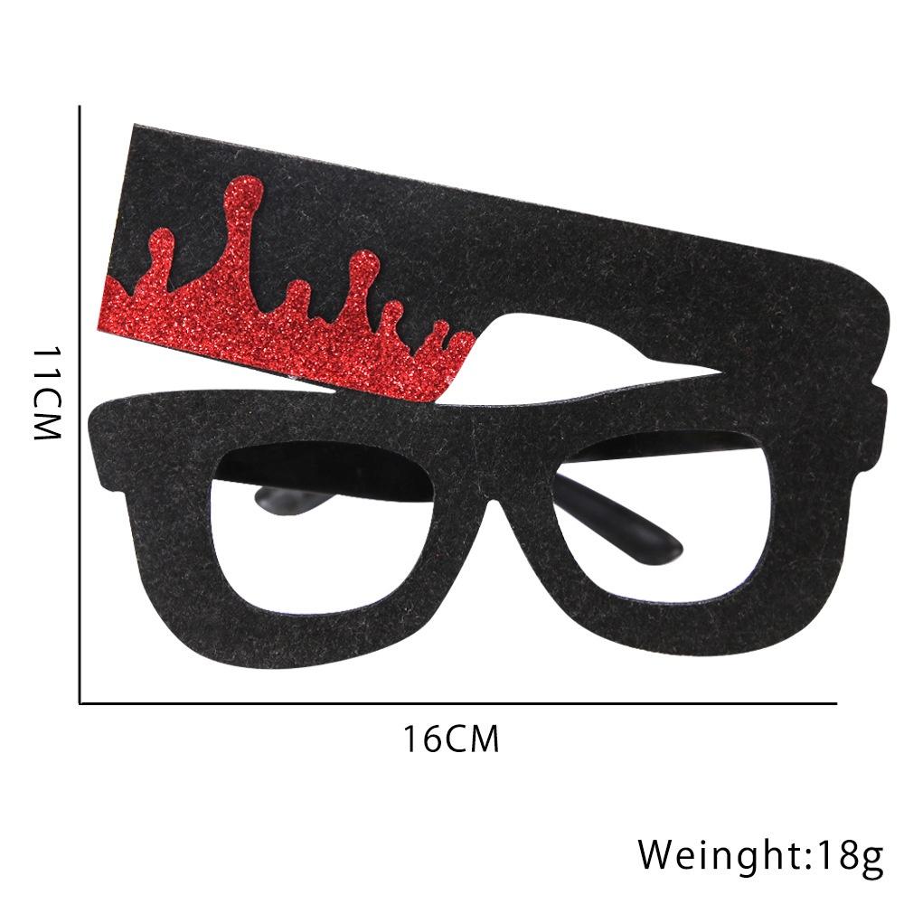 Spider Halloween Eyeglasses Web Zombie Head Ghost Cartoon Style Props Christmas