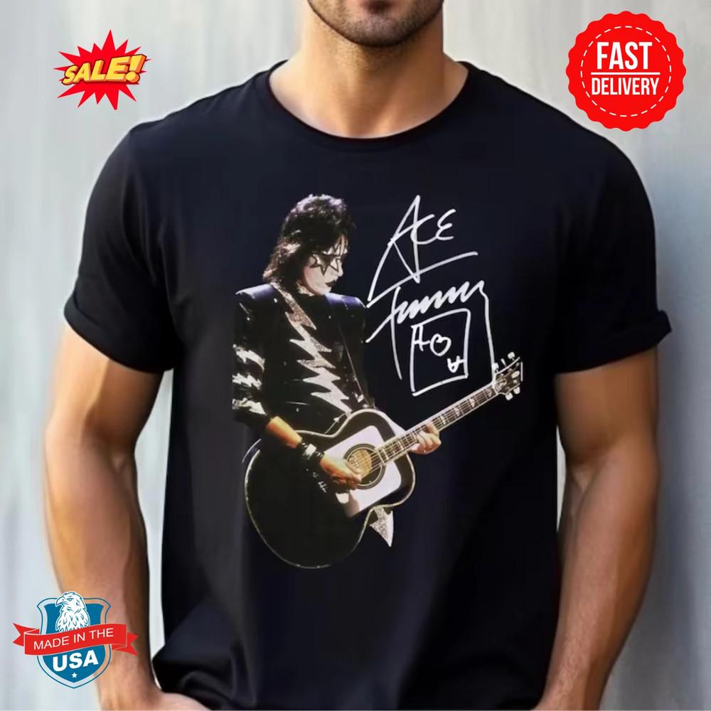 Ace Frehley Tribute Shirt Memorial to The S-5XLT Shirt Unisex T-Shirt L