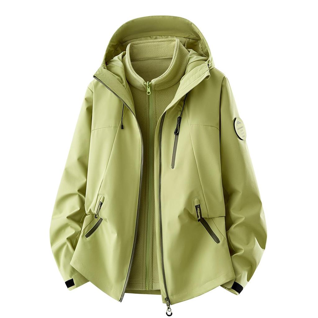High-Quality Men's 3-in-1 Windproof Waterproof Warm Mountaineering Jacket