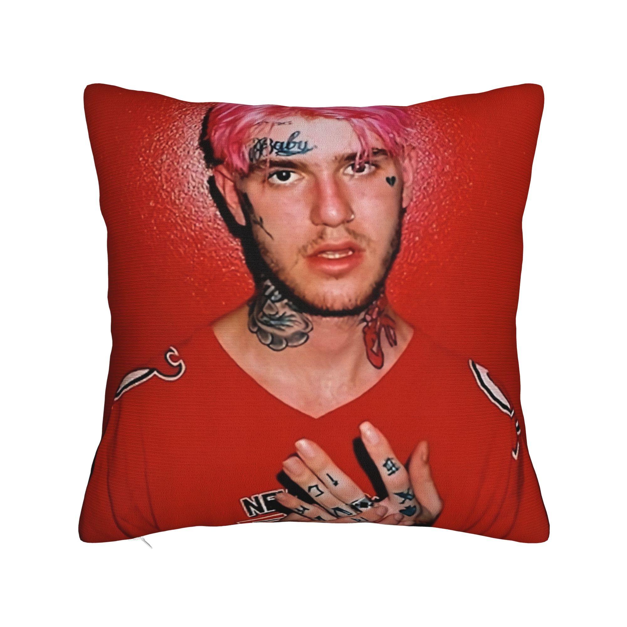 

Lil Peep Pillowcase Soft Polyester Cushion Cover Decor Pillow Case Cover Seat Drop Shipping 40X40cm 30x30cm 12x12in