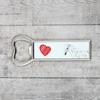 Lipizzan – Bottle opener with a horse, personalized fridge magnet bottle opener | Art-Dog
