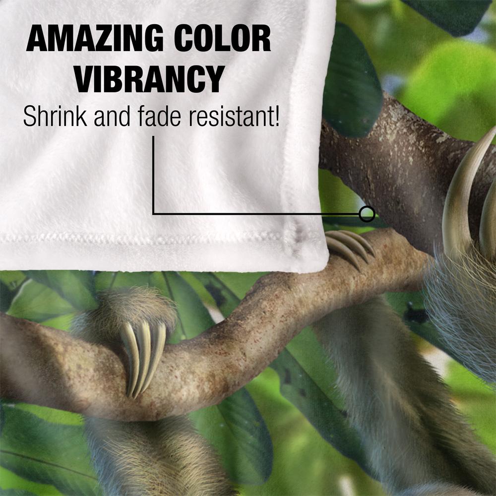 JQ Licensing Family Sloth Supersoft Blanket