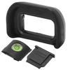 EP?17 Viewfinder Eye Cup Eyepiece Eyecup Cold Shoe Cover Level Set for A6600 A6500 Camera
