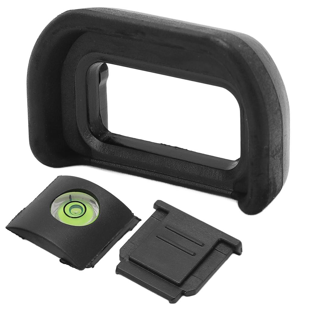 EP?17 Viewfinder Eye Cup Eyepiece Eyecup Cold Shoe Cover Level Set for A6600 A6500 Camera