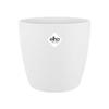 BRUSSELS Round Flower Pot - Ø 24.3 X H 23.2 Cm - White