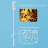 24Pcs/Box  Silicone Disposable Ear Swabs Soft Ear Cleaner Sticky Ear Swabs Sticky Earwax Remover Stick Adults