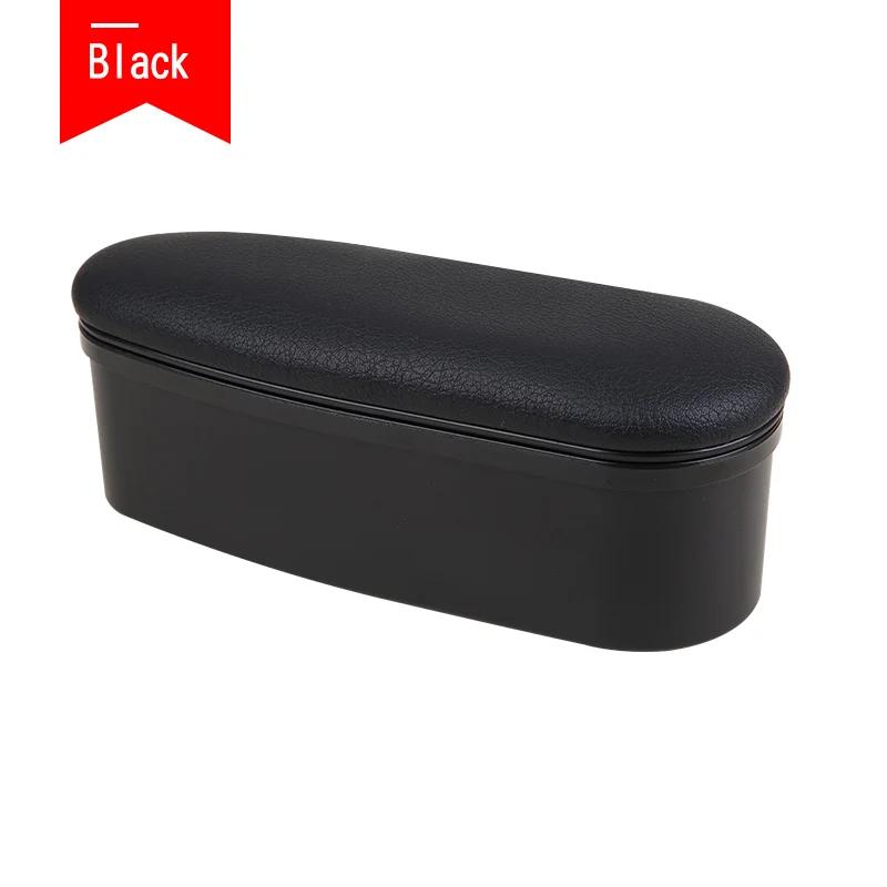 

Universal Car Armrest Storage Box Leather Ergonomic Elbow Support Pad Auto Interior Armrest Lift Heightening Seat Extension чорний