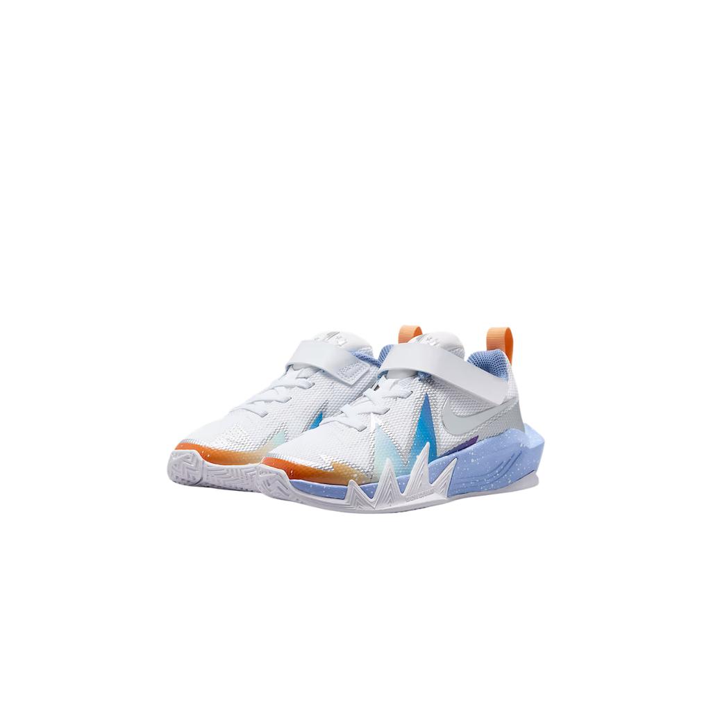 Nike S.T. Dynamite PS White Light Thistle Kids Sneakers Orange-Frost Metallic-Silver IR7582-105