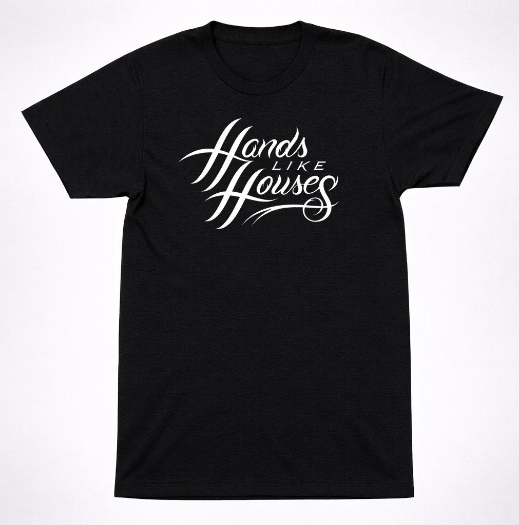 Hands Like Houses Logo T-Shirt – Atmospheric Alternative Rock Band Tee XL