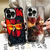 Chicken Hen Rooster Plating Phone Case For Iphone 16 17 Pro Max Air 16E 14 15 Plus 12 13 Mini Anti-Fall Airabag Cover
