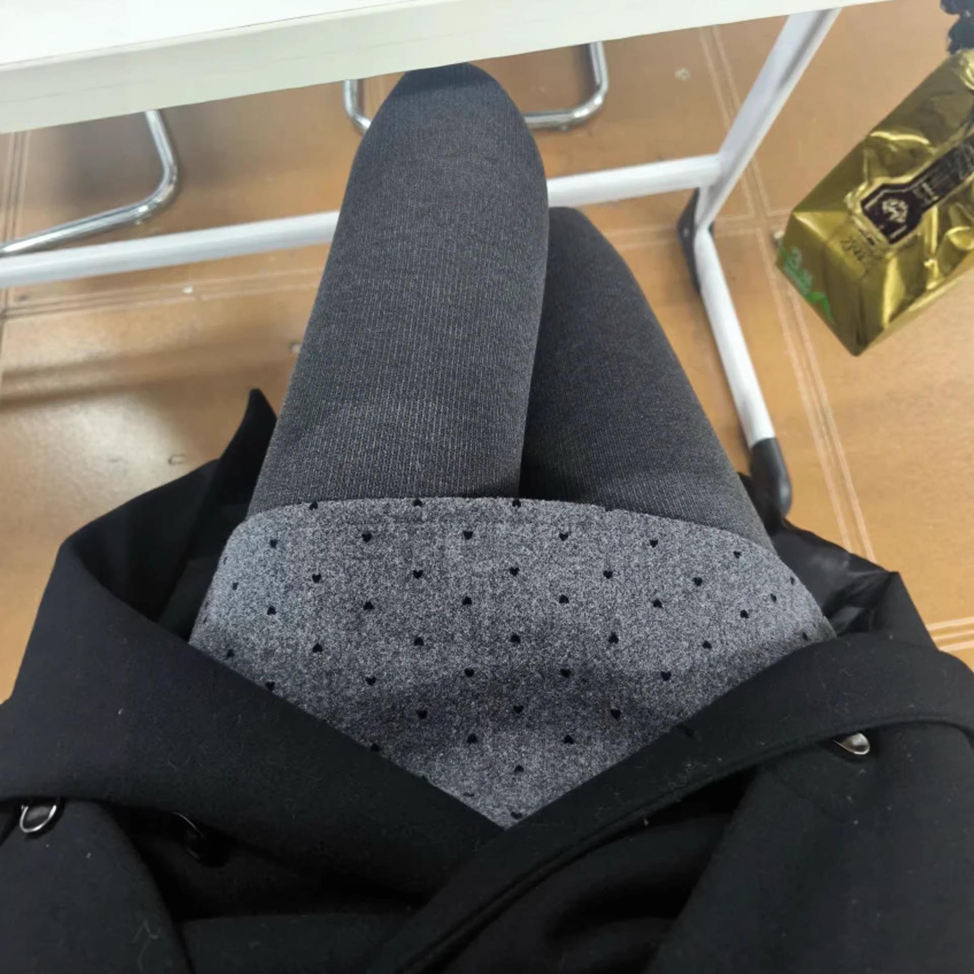 Женская серая шерстяная юбка в горошек - Юбка-карандаш А-силуэта для ранней весны, petite, от Miu-Style S