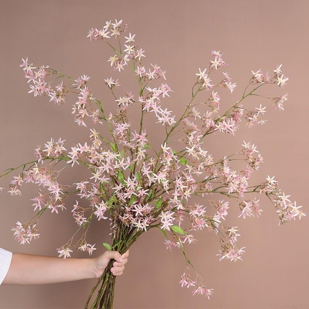 Beautiful Silk Simulation Jasmine Real Touch Fake Flower  Home Garden Decor