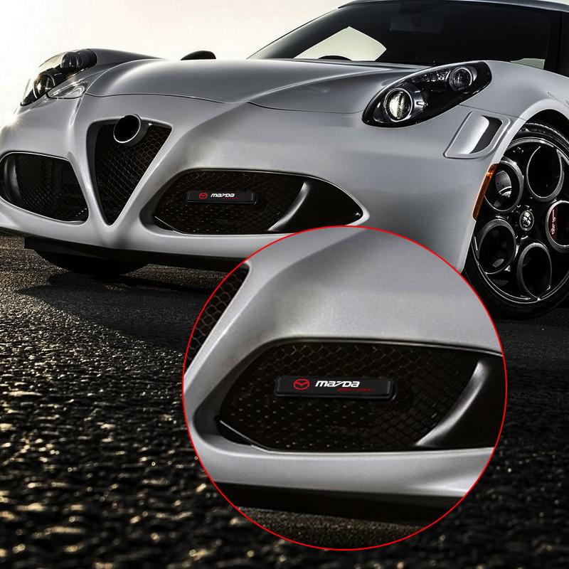 Nálepka na přední masku auta Odznak Znak na mřížku hlavy LED světelný znak Pro 3 bk 6 gg 2 CX3 CX5 CX7 CX9 CX30 Demio Bt50 323 RX8 2 Mazda 3 Mazda 6 CX-5 CX5