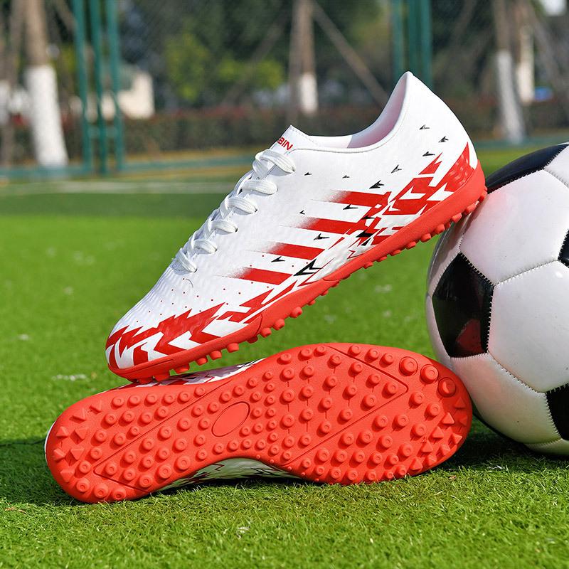 Football shoes men's autumn low-top spikes broken nails student children boys professional training