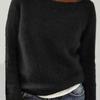 Women's Solid Color Sweater Z 48531