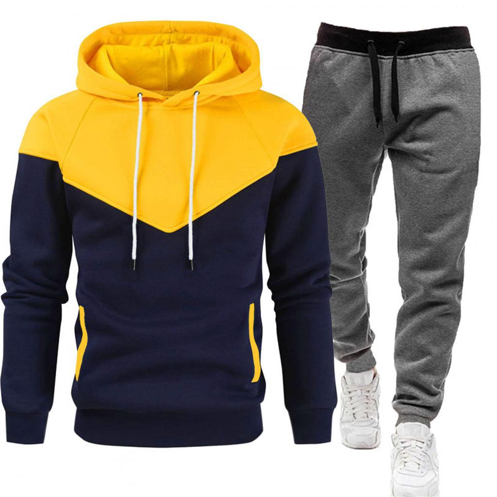 Men's Fall/Winter Hooded Sports Set