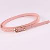 Thin Waist Belt, Versatile PU Leather Belt With Pin Buckle For Women