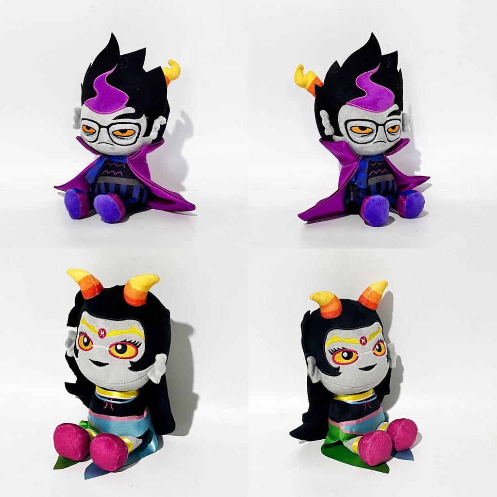 Peluche Homestuck Eridan Ampora Giocattolo Cartone Animato Anime Edizione da Collezione Per Fan
