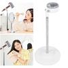 Stehender Föhnhalterständer für Haustierpflege, stabiler wassergefüllter Sockel, teleskopische Verstellung, Föhnhalter 55,1 Zoll