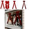 Christmas Festive Decor 150cm Velvet Bow With Rich Red And Burgundy For Celebration Events