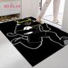 Penrith Panthers Pride Carpet Rug for Living Room Bedroom Home Sofa Decoration,Kids play Nonslip Floor Mat