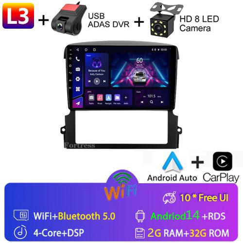 Android 13 For Kia Sorento BL 2002-2011 Car Radio Multimedia Navigation GPS CarPlay Stereo 2 Din Screen Head Unit