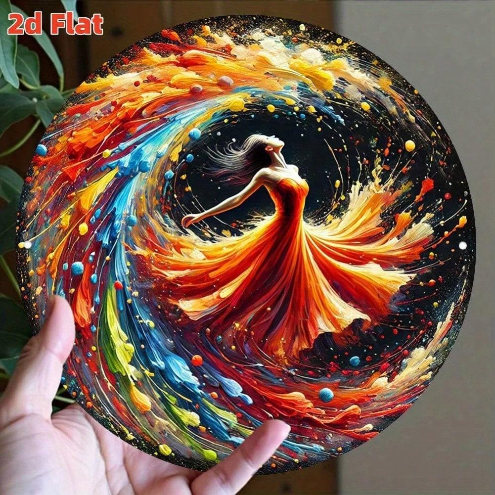 

Metal Art Wall Decor Canvas Print for Living Room Bedroom Home Gift 20x20 різнокольоровий