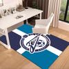 Football Club Emblem Printed Area Rug for Office, Chair Rug, Decorative Carpet Floor Mat, Large Size Fan gifts Christmas gifts