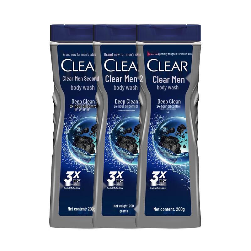 

CLEAR Men s Deep Clean Oil Control Shower Gel