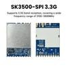 DC 5V SK3500-SPI 3.3G 3100MHz-3800MHz VRX Wireless Analog SPI Open Source Receiver Module DIY FT3500 RX3364