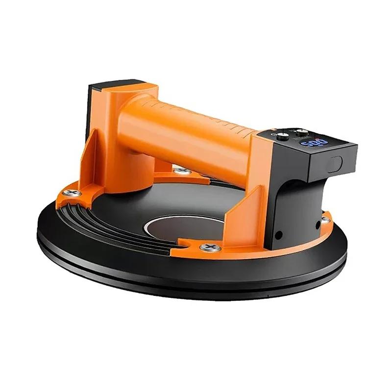 8inch Electric Vacuum Suction Cup 200KG Load Capacity for Granite Tile Glass Vacuum Suckers Air Pump Lifting Tool 1500mAh (as the picture,200KG)
