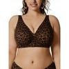 Women Seamless Wireless Comfortable Full Coverage Push Up Gathering Bra