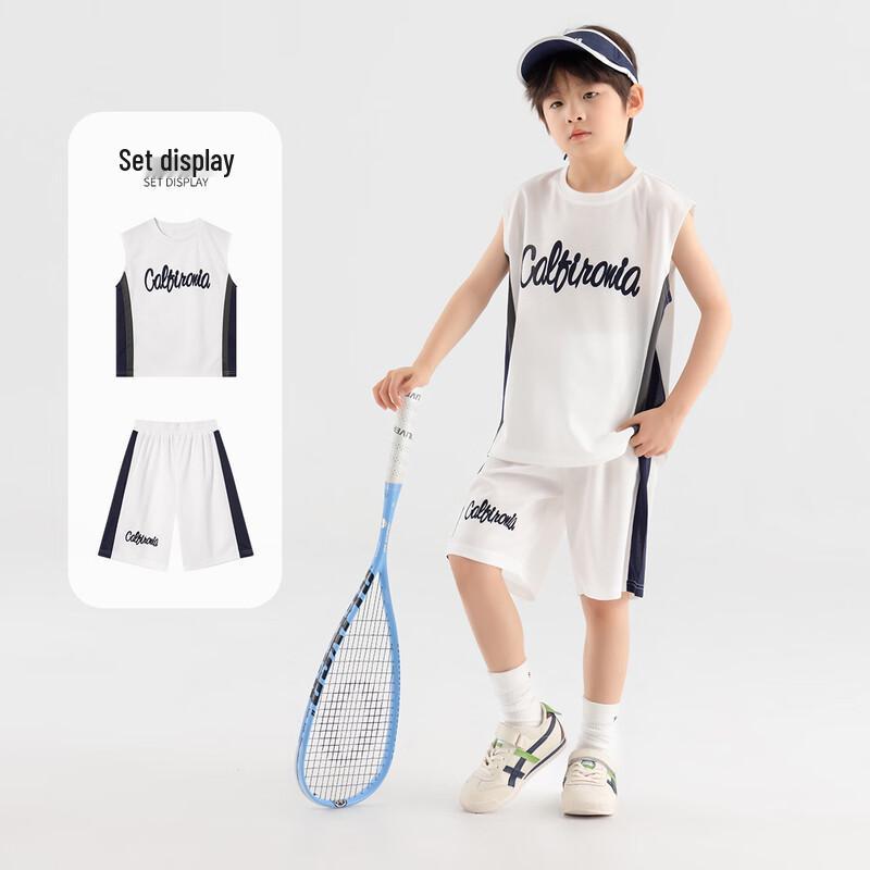 

Kids American Sport Mesh Basketball Vest & Shorts Set 120