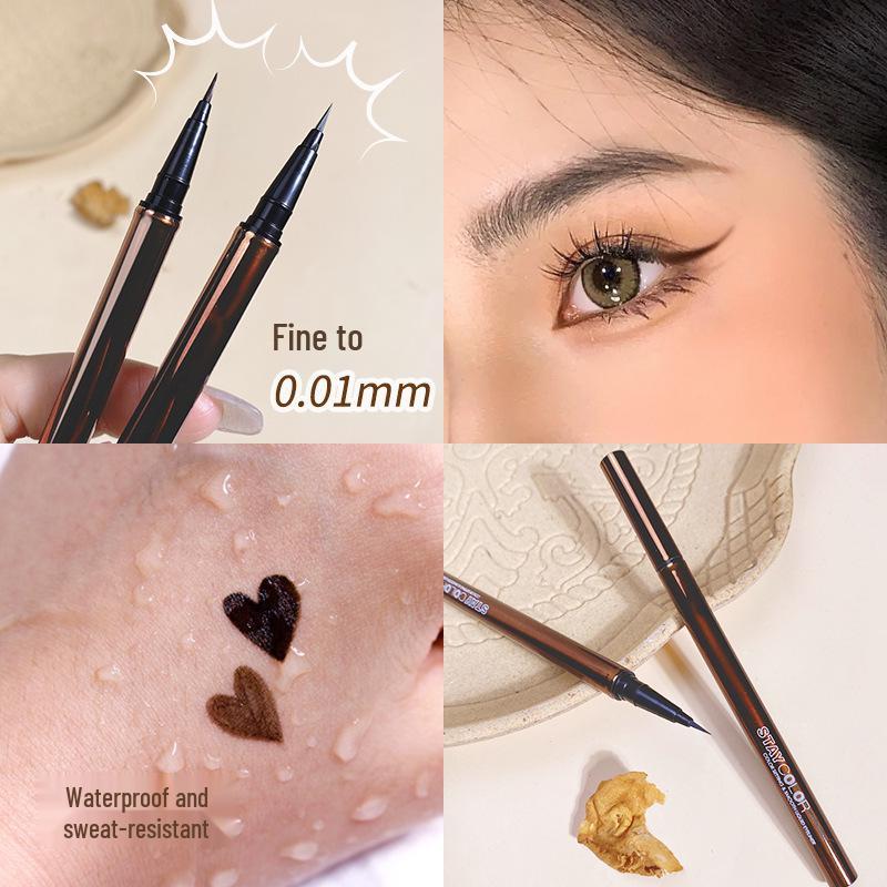 WODWOD Ultra-Fine Waterproof Eyeliner Pen - 0.01mm Smudge-Proof for Lower Lashes