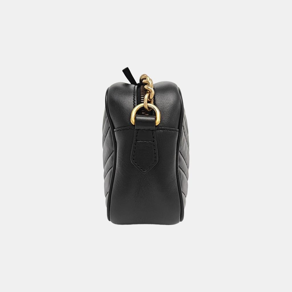 [Usato] Borsa a Spalla Gucci GG Marmont Piccola Matelassé 'Nero' - Ottime Condizioni #L8Z1FJ