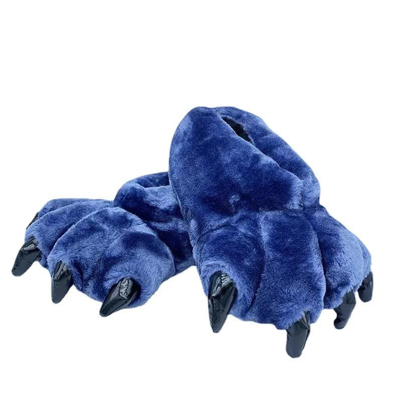 

Dinosaur Claw Plush Cartoon Slippers - Cozy Animal Onesie Cotton 35-40