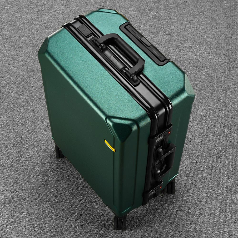 2025 Durable 20" Carry-on Aluminum Suitcase with Universal Wheels for Men and Women
