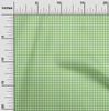 oneOone Cotton Flex Pear Green Fabric Check Sewing Fabric By The Yard Printed Diy Clothing Sewing Supplies 40 Inch