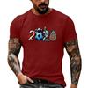 Men’s Basic Crew Neck Short Sleeve T Shirt with Theme Print Casual Oversized Tshirts for Men Big and Tall Shirts for Men Workout Shirts for Men