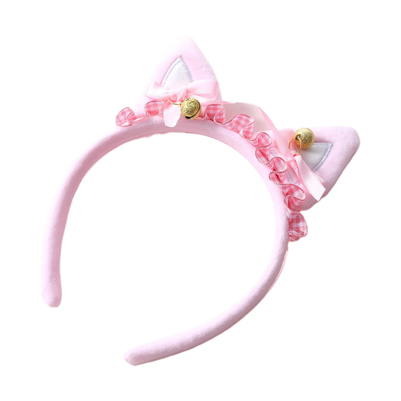 

Sweet Hair Clips for Girls Non-slip Duckbill Hair Clips Headband for Children Cosplay Cartoon Ear Designed Hair Pins