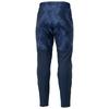 Mizuno Tech Shield Breath Thermo Training and Pageant Blue Pants, Windproof, Stretch, Water-Repellent, Moisture-Wicking, Heat-Generating, 32MDB530,