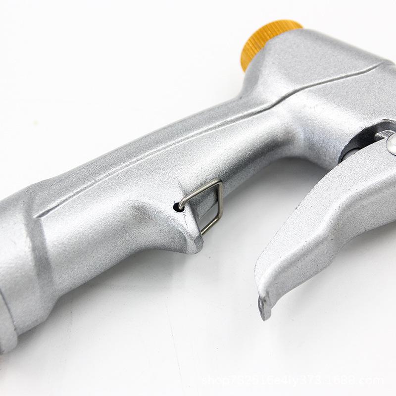 High-Pressure Car Wash & Garden Watering Gun with Copper-Plated Aluminum Alloy Head