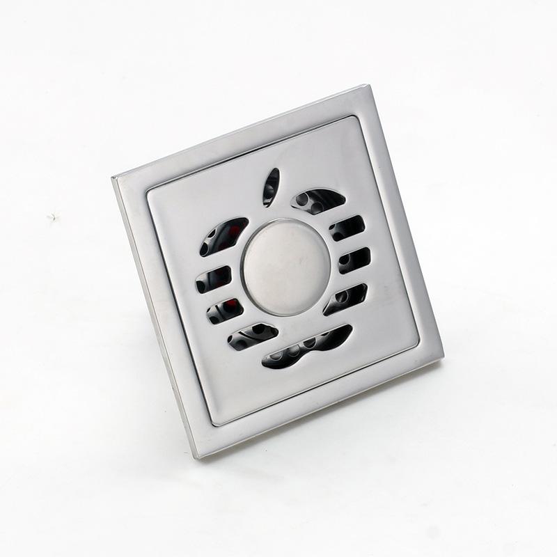 

Квадратный слив для пола Решетки для слива для душа в ванной комнате Дезодорант для ванной комнаты Фильтр для слива отходов Крышка из нержавеющей стали