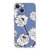 Phone Case For iPhone 15 14 13 12 Mini 11 Pro Max XS X XR 7 8 Plus Clear Shockproof Silicone TPU Cover Flower