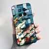Phone Case For Tecno Camon 40 Premier 5G Bumper Soft Silicone Unique Design Black Case Ins Style Floral Painted Shockproof Cover