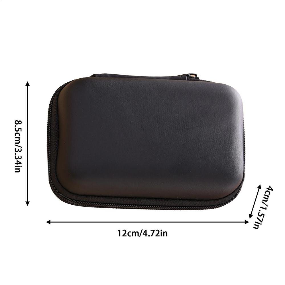 Sundries Travel Storage Bag Charging Case for Earphone Package Zipper Bag Portable Travel Cable Organizer Electronics Storage
